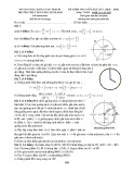 Đề thi giữa học kì 1 môn Toán lớp 11 năm 2023-2024 có đáp án - Trường THPT Nguyễn Chí Thanh