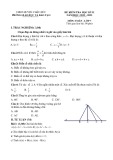 Đề thi học kì 2 môn Toán lớp 7 năm 2022-2023 có đáp án - Phòng GD&ĐT Châu Đức