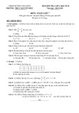 Đề thi giữa học kì 2 môn Toán lớp 7 năm 2022-2023 có đáp án - Trường THCS Nguyễn Huệ, Châu Đức