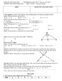 Đề thi giữa học kì 2 môn Toán lớp 8 năm 2022-2023 có đáp án - Trường THCS Phan Bội Châu, Châu Đức