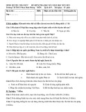 Đề thi học kì 1 môn Lịch sử lớp 9 năm 2022-2023 có đáp án - Trường TH-THCS Phan Đình Phùng, Châu Đức