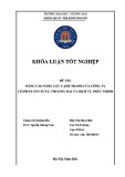 Khóa luận tốt nghiệp: Nâng cao năng lực cạnh tranh của Công ty cổ phần Sản xuất, Thương mại và Dịch vụ Phúc Thịnh