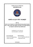 Khóa luận tốt nghiệp: Pháp luật về dịch vụ môi giới kinh doanh bất động sản – Thực tiễn thực hiện tại Công ty Cổ phần Khảo sát Dịch vụ Thương mại Thiên Bảo