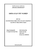 Khóa luận tốt nghiệp: Giải pháp hoàn thiện công tác quản trị rủi ro tại Công ty DHL Supply Chain