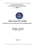 Khóa luận tốt nghiệp: Hoàn thiện cơ cấu tổ chức và phân quyền của Công ty TNHH Đăng Trọng