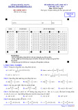 Đề thi giữa học kì 1 môn Toán lớp 11 năm 2023-2024 có đáp án - Trường THPT Hiệp Hòa Số 3