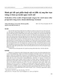 Đánh giá kết quả phẫu thuật nội soi điều trị ung thư trực tràng có hoá xạ trị dài ngày trước mổ