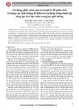 Sử dụng phần mềm quest/conquest để phân tích và nâng cao chất lượng đề kiểm tra tự luận dùng đánh giá năng lực của học sinh trung học phổ thông