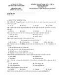 Đề thi giữa học kì 1 môn Lịch sử lớp 10 năm 2023-2024 - Trường THPT Hồng Lĩnh, Hà Tĩnh