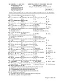 Đề thi học kì 2 môn Hoá học lớp 12 năm 2022-2023 có đáp án - Trường THPT Nguyễn Dục, Quảng Nam