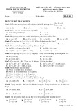 Đề thi giữa học kì 1 môn Toán lớp 10 năm 2022-2023 có đáp án - Trường PTDTNT Tỉnh Quảng Trị