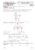 Đề thi giữa học kì 1 môn Toán lớp 12 năm 2023-2024 có đáp án - Trường THPT Thị xã Quảng Trị