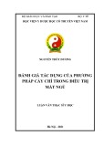 Luận văn Thạc sĩ Y học: Đánh giá tác dụng của phương pháp cấy chỉ trong điều trị mất ngủ