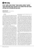 Phát triển công trình “Zero năng lượng” nhằm thực hiện hiệu quả cam kết của chính phủ Việt Nam về ứng phó với biến đổi khí hậu