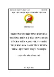 Luận văn Bác sĩ nội trú: Nghiên cứu độc tính cấp, bán trường diễn và tác dụng dược lý của viên nang “TLHV” điều trị tăng sản lành tính tuyến tiền liệt trên thực nghiệm