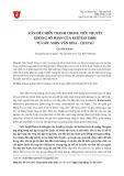 Vấn đề chiến tranh trong tiểu thuyết không số phận của Kertész Imre từ góc nhìn văn hóa – lịch sử