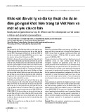 Khảo sát địa vật lý và địa kỹ thuật cho dự án điện gió ngoài khơi: Hiện trạng tại Việt Nam và một số yêu cầu cơ bản