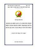 Luận văn Thạc sĩ Y học: Đánh giá hiệu quả của phương pháp điện châm trong điều trị hội chứng bàng quang tăng hoạt nguyên phát