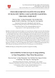 Tính thích hợp đất đai đối với loại hình sử dụng đất trồng cam tại huyện Nam Đông, tỉnh Thừa Thiên Huế