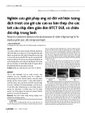 Nghiên cứu giải pháp ứng xử đối với hiện tượng dịch trượt của gối cầu cao su bản thép cho các kết cấu nhịp dầm giản đơn BTCT DƯL có chiều dài nhịp trung bình