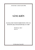 Sáng kiến kinh nghiệm THPT: Một số kinh nghiệm trong công tác bồi dưỡng học sinh giỏi môn Địa lí 12 THPT