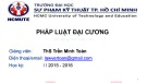 Bài giảng Pháp luật đại cương: Bài 5 - ThS. Trần Minh Toàn