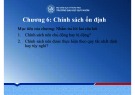 Bài giảng Kinh tế học vĩ mô nâng cao: Chương 6 - GVC.TS. Đào Quyết Thắng