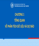 Bài giảng Phân tích dữ liệu và dự báo: Chương 1 - Trường ĐH Quy Nhơn