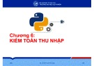 Bài giảng Kiểm toán nâng cao: Chương 6 - TS. Lê Trần Hạnh Phương