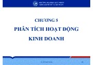 Bài giảng Phân tích tài chính doanh nghiệp: Chương 5 - TS. Đỗ Huyền Trang