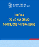 Bài giảng Phân tích dữ liệu và dự báo: Chương 4 - Trường ĐH Quy Nhơn