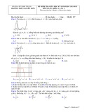 Đề thi giữa học kì 1 môn Toán lớp 12 năm 2022-2023 - Trường THPT Nguyễn Trãi, Ninh Thuận