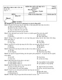 Đề thi giữa học kì 1 môn Địa lí lớp 9 năm 2022-2023 - Trường THCS Chu Văn An, Hiệp Đức