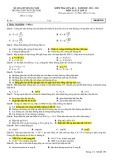 Đề thi giữa học kì 1 môn Vật lí lớp 11 năm 2022-2023 - Trường THPT Nguyễn Trãi, Quảng Nam