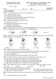 Đề thi giữa học kì 2 môn Vật lý lớp 11 năm 2022-2023 - Trường THPT Nguyễn Trãi, Quảng Nam