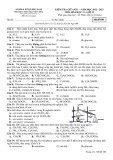 Đề thi giữa học kì 1 môn Hóa học lớp 12 năm 2022-2023 - Trường THPT Nguyễn Trãi, Quảng Nam