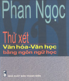 Văn học bằng ngôn ngữ học-Thử xét văn hoá: Phần 2