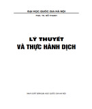 Dịch và lý thuyết, thực hành: Phần 2