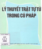 Cú pháp và lý thuyết trật tự từ (In lần thứ 2): Phần 2