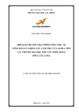 Luận án Tiến sĩ Quản trị kinh doanh: Mối quan hệ giữa đặc điểm công việc, sự công bằng và động lực làm việc của giảng viên các trường đại học khu vực đồng bằng sông Cửu Long