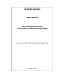 Luận án Tiến sĩ Kỹ thuật: Điều khiển dự báo phi tuyến cho hệ robot tự hành và con lắc ngược