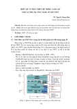 Thiết kế và phát triển hệ thống giám sát chất lượng hạ tầng mạng IP cho VNPT