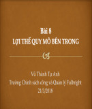 Bài giảng Chính sách ngoại thương: Bài 8 - Vũ Thành Tự Anh