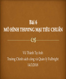 Bài giảng Chính sách ngoại thương: Bài 6 - Vũ Thành Tự Anh