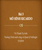 Bài giảng Chính sách ngoại thương: Bài 3 - Vũ Thành Tự Anh