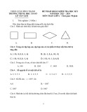 Đề thi học kì 1 môn Toán lớp 6 năm 2023-2024 có đáp án - Trường THCS Lê Văn Tám (Đề tham khảo)