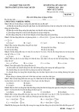 Đề thi giữa học kì 1 môn Vật lí lớp 11 năm 2023-2024 có đáp án - Trường THPT Lương Ngọc Quyến, Thái Nguyên
