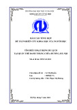 Đề tài nghiên cứu khoa học: Tìm hiểu hoạt động du lịch tại quần thể danh thắng chùa Hương, Hà Nội