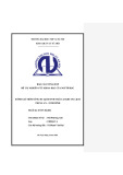 Đề tài nghiên cứu khoa học: Đánh giá tiềm năng du lịch sinh thái tại quần thể danh thắng Tràng An – Ninh Bình