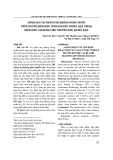 Đánh giá các phản ứng không mong muốn trên người hiến máu tình nguyện trong quá trình hiến máu tại Bệnh viện Truyền máu Huyết học